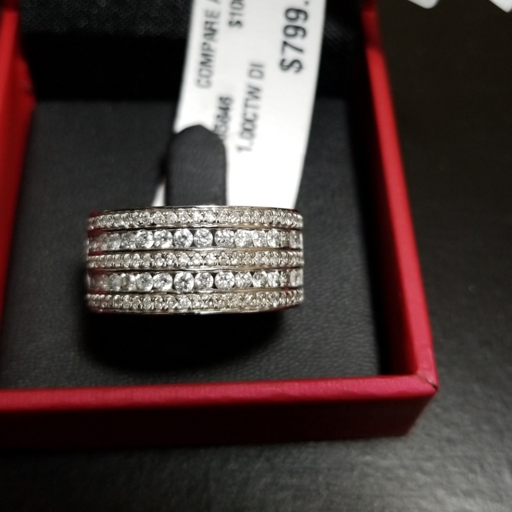 14K gold with natural diamonds. - Picture 2 of 8